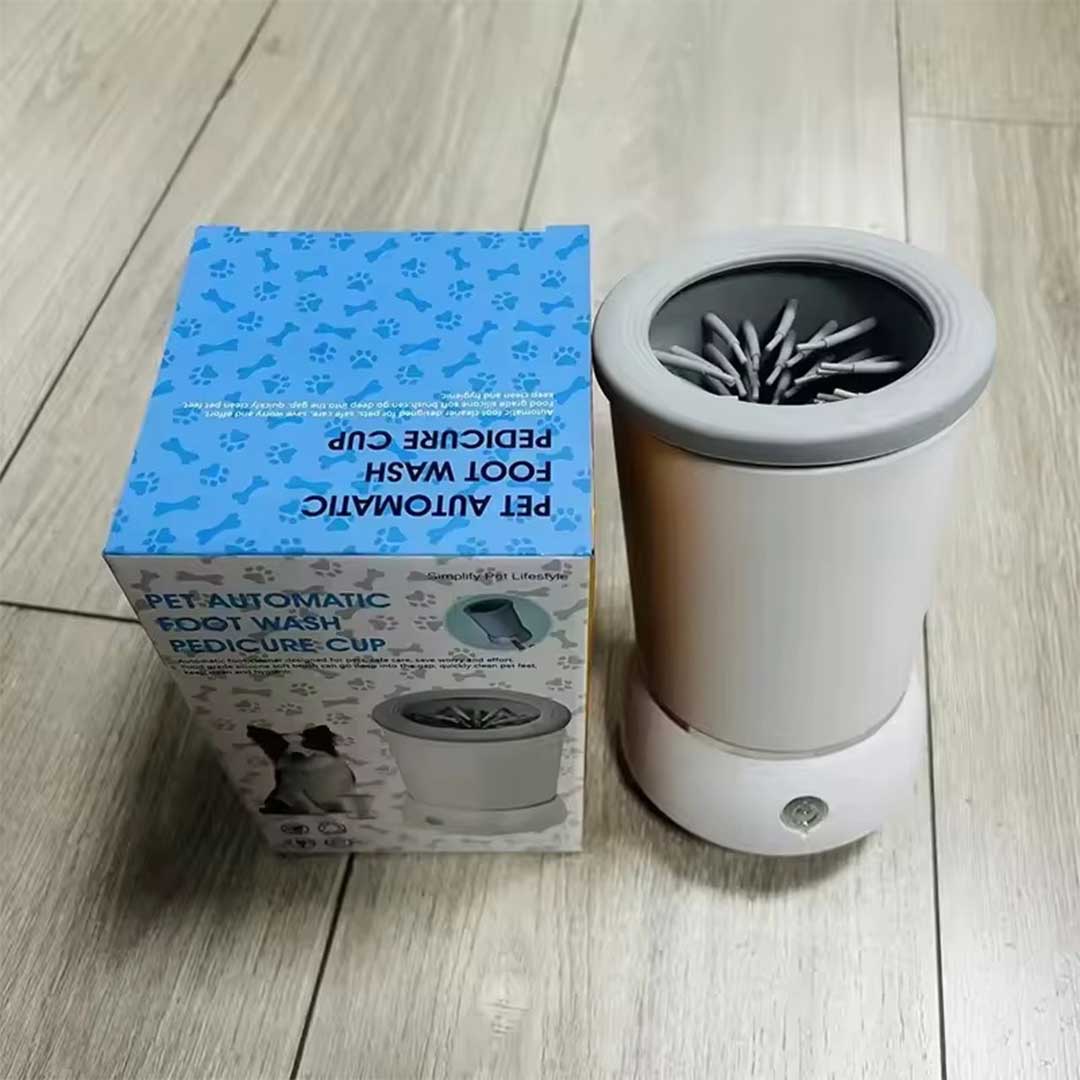 Automatic Rechargeable Smart Pet Paw Cleaner for Dogs & Cats