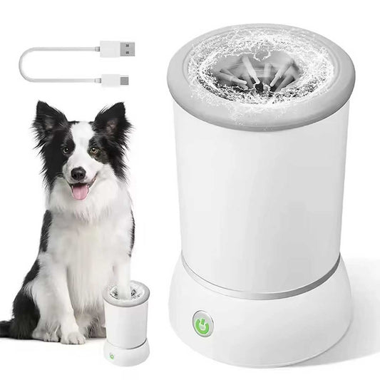 Automatic Rechargeable Smart Pet Paw Cleaner for Dogs & Cats