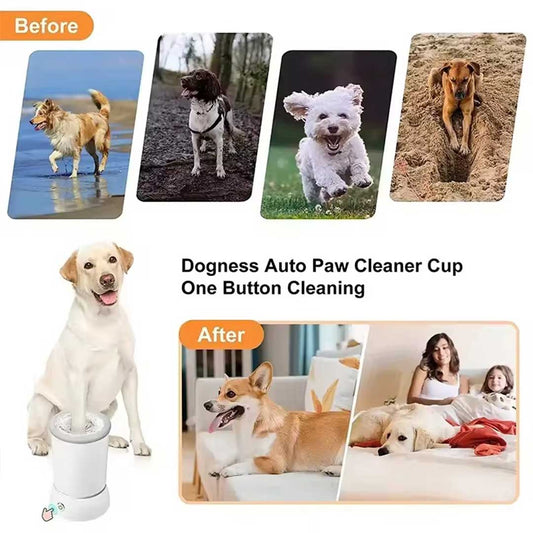Automatic Rechargeable Smart Pet Paw Cleaner for Dogs & Cats